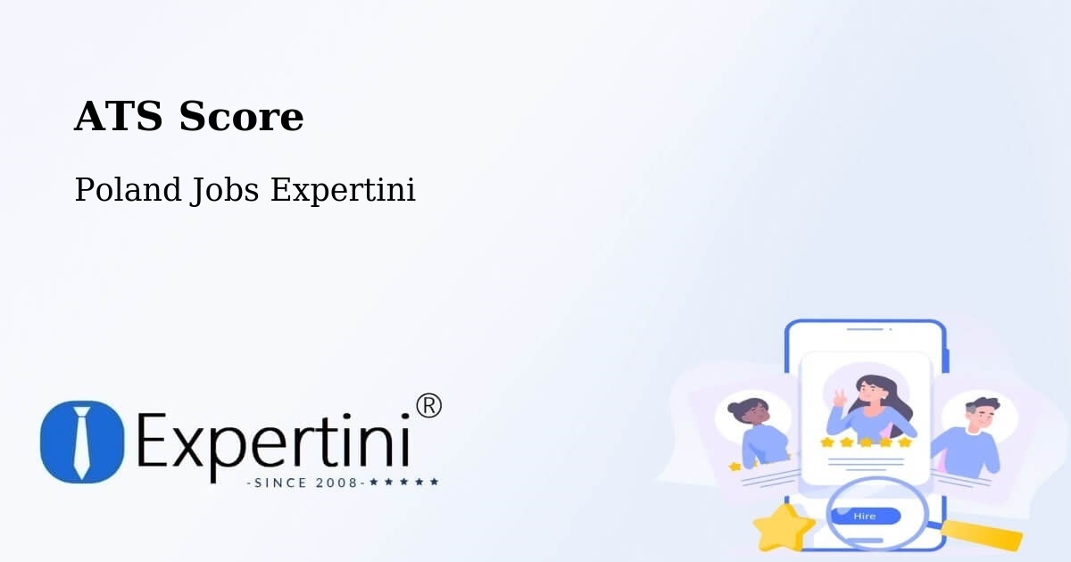 Resume ATS Score & Job Description Match Tool – Narol - Poland Jobs Expertini